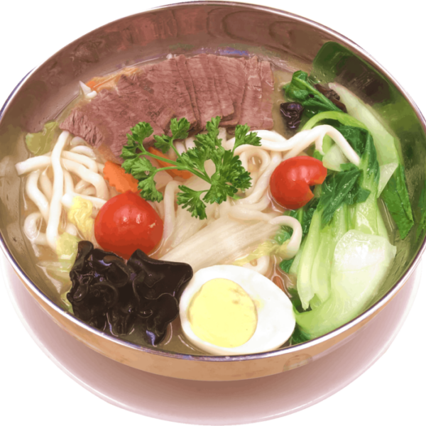 133. Soupe de nouilles Udon aux légumes