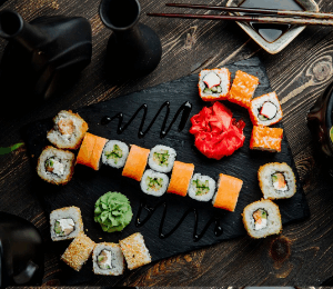 Salted Fried Sushi